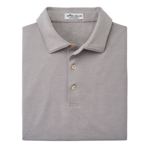 Peter Millar Jersey Polo - Gale Grey