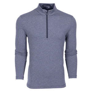Greyson Sequoia 1/4 Zip - Smoke Heather