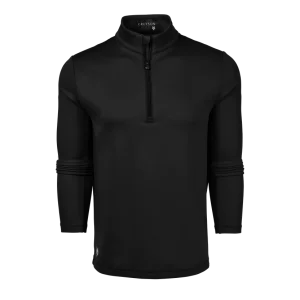 Greyson Sequoia 1/4 Zip – Black